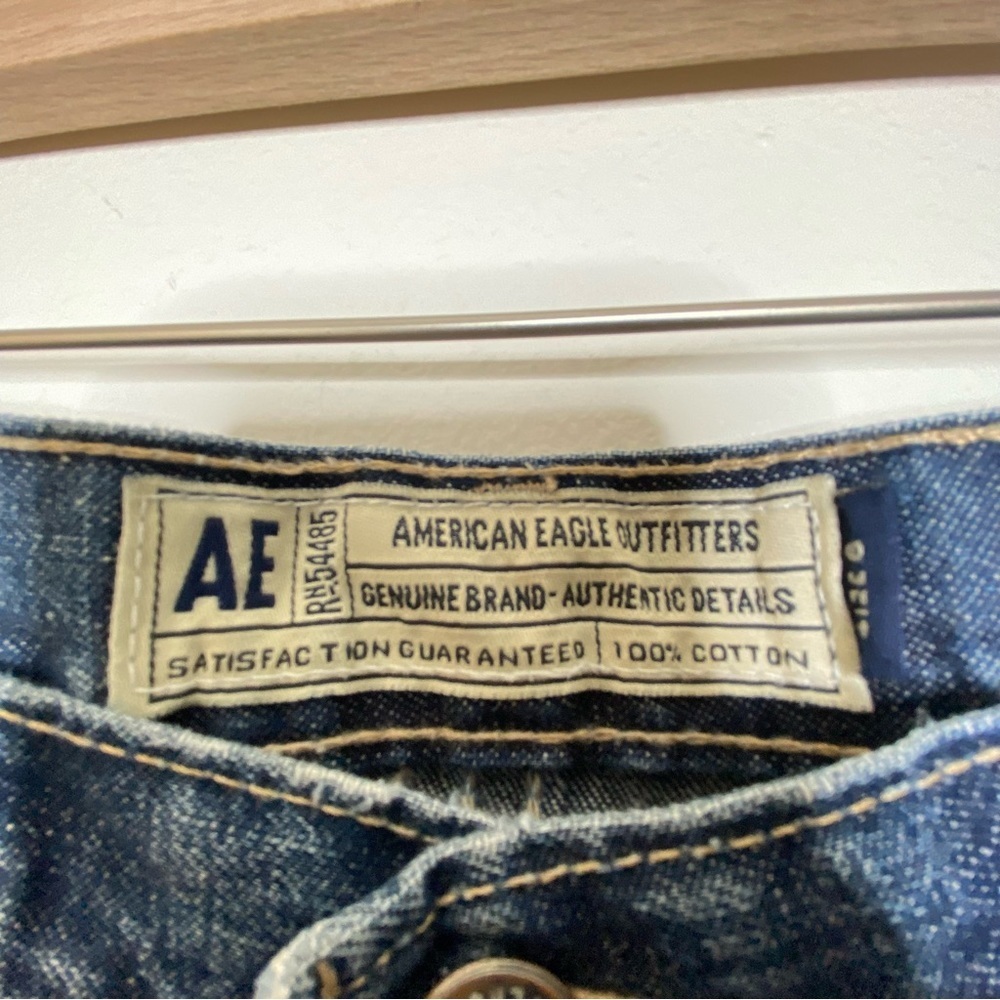 American Eagle Outfitters medium wash flare jeans - Picture 6 of 10